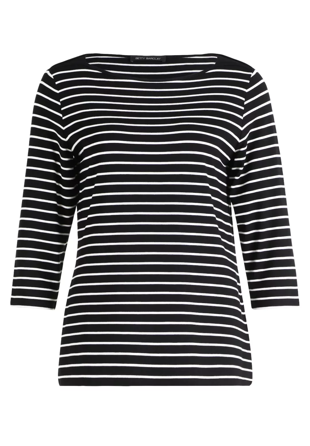 Betty Barclay 3/4-Arm-Shirt "Betty Barclay Ringelshirt mit U-Boot-Ausschnit günstig online kaufen