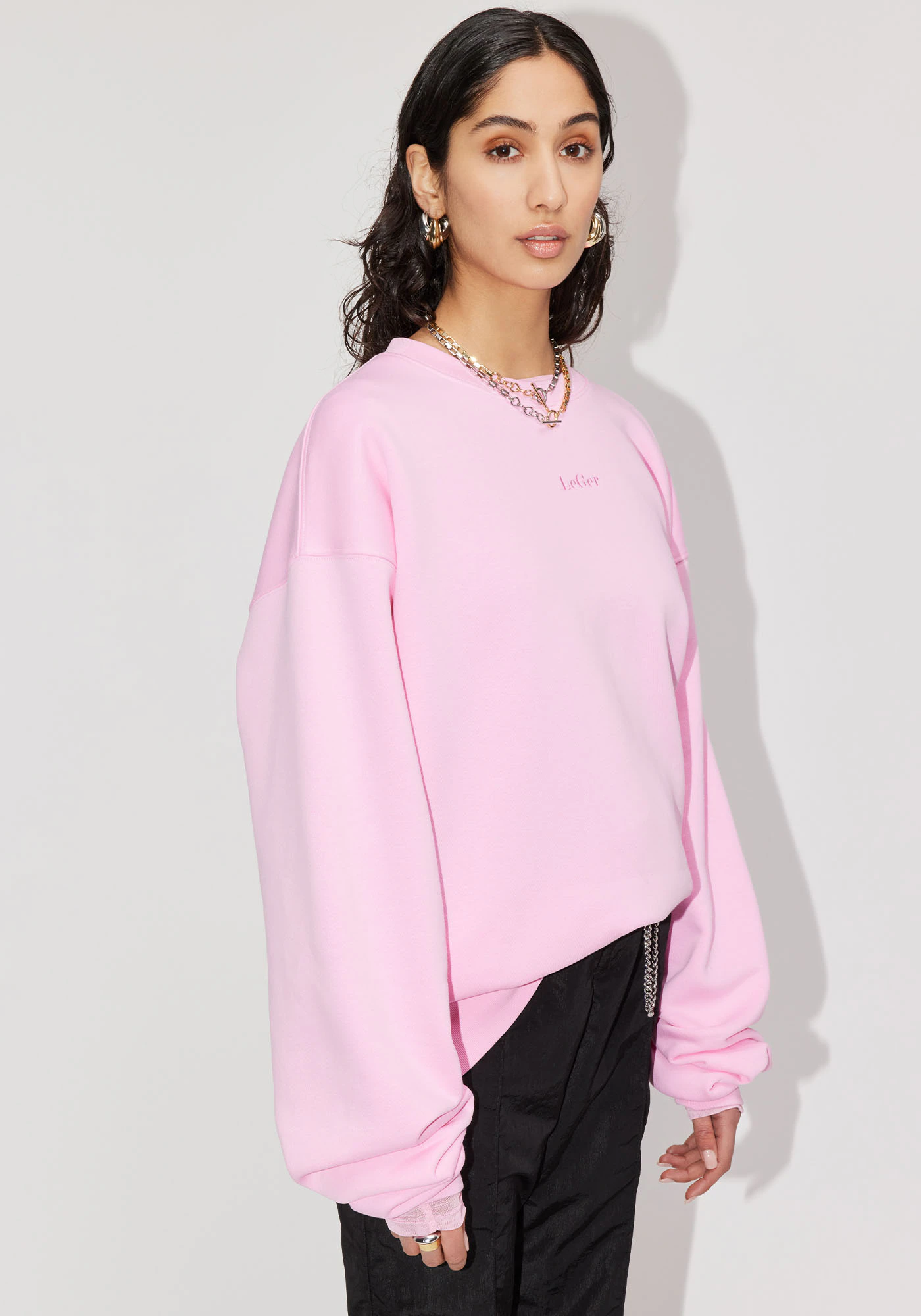 LeGer Sweatshirt "Indra, LeGer by Lena Gercke", Rundhals, lockere Passform günstig online kaufen