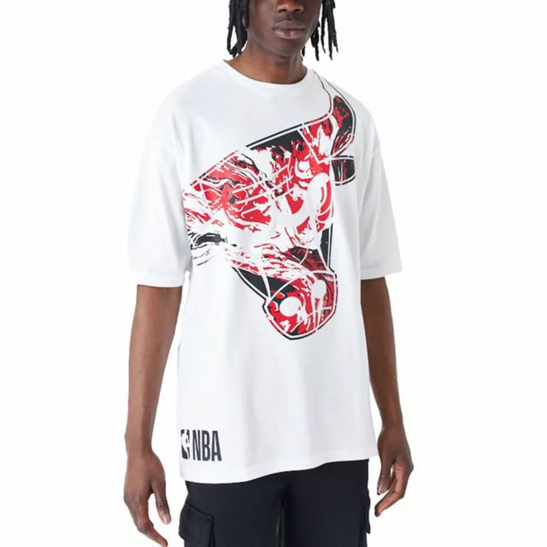 New Era Print-Shirt NBA Oversized INFILL Chicago Bulls günstig online kaufen