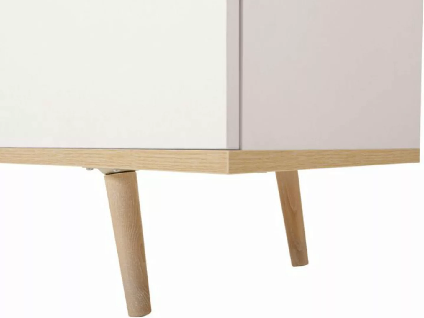 Furn.Design Kleiderschrank Lundby (Mehrzweckschrank 80x190 cm, weiß matt la günstig online kaufen