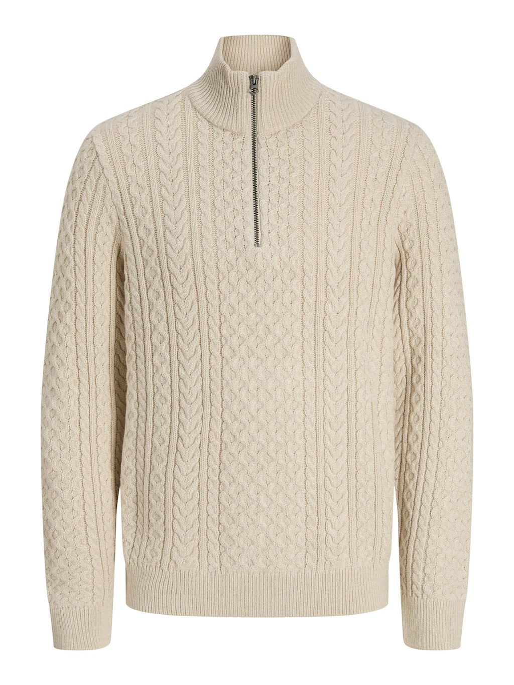 Jack & Jones Troyer "JPRBLUSEAN KNIT CABLE HALF ZIP SN" günstig online kaufen