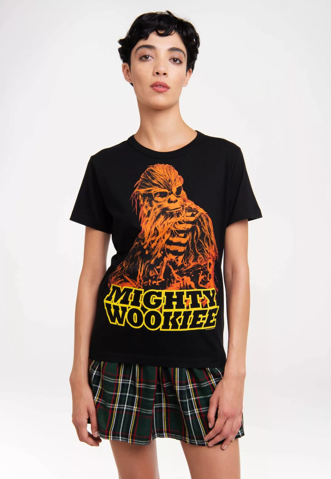 LOGOSHIRT T-Shirt "Star Wars: Solo - Mighty Wookie", mit coolem Print günstig online kaufen