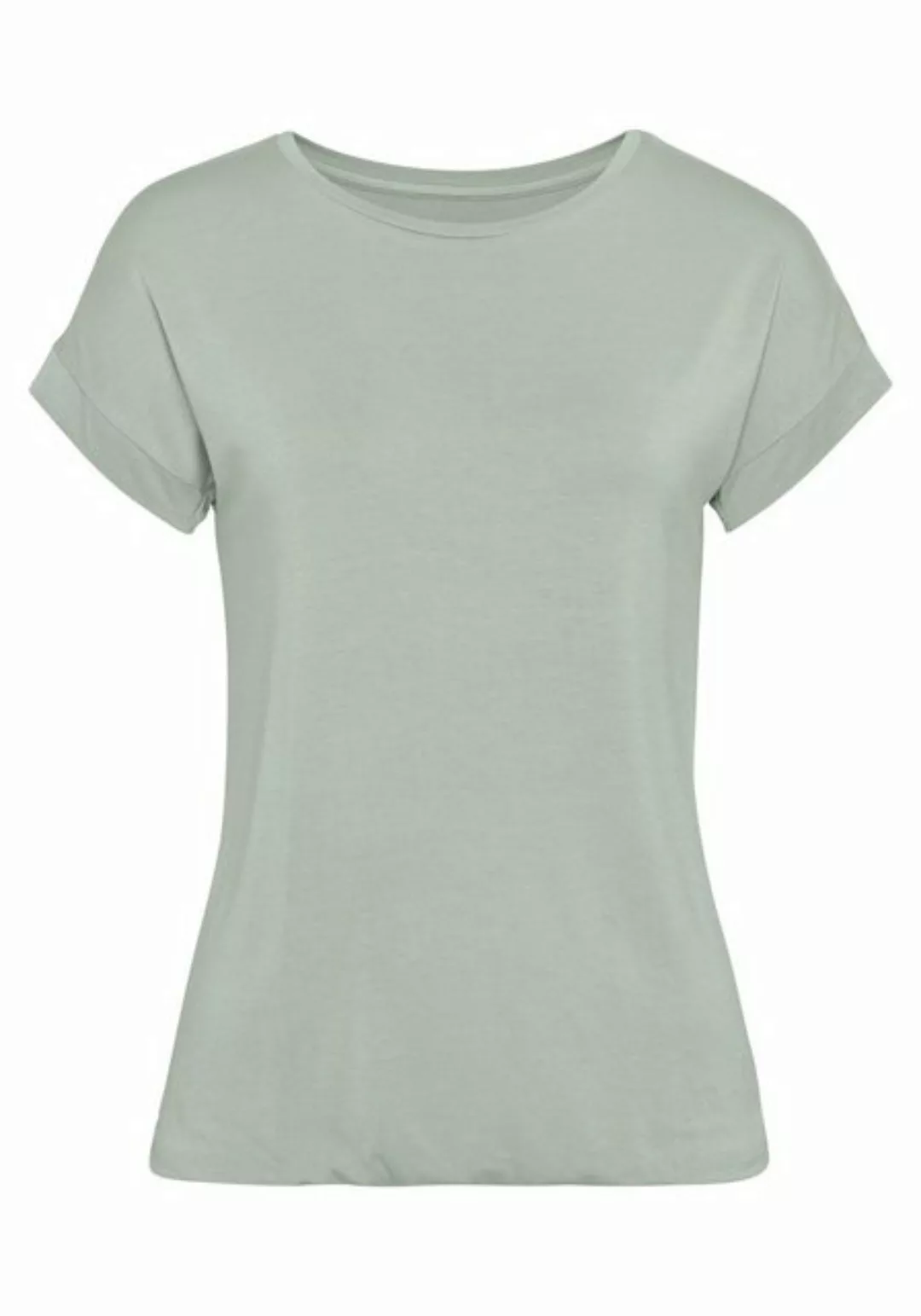 Vivance T-Shirt mit elastischem Saumabschluss günstig online kaufen