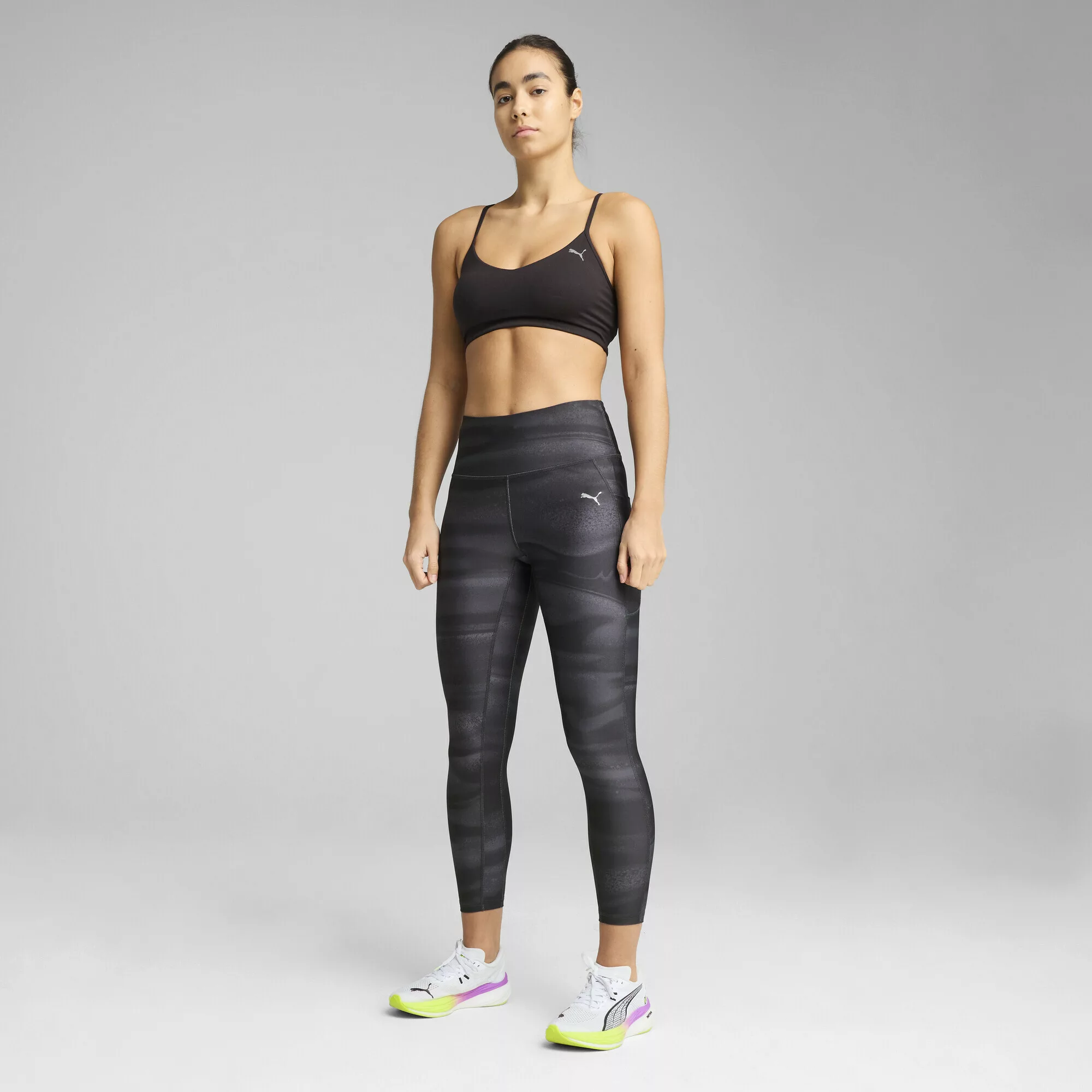 PUMA Lauftights "VELOCITY Laufhose mit Allover-Print Damen" günstig online kaufen