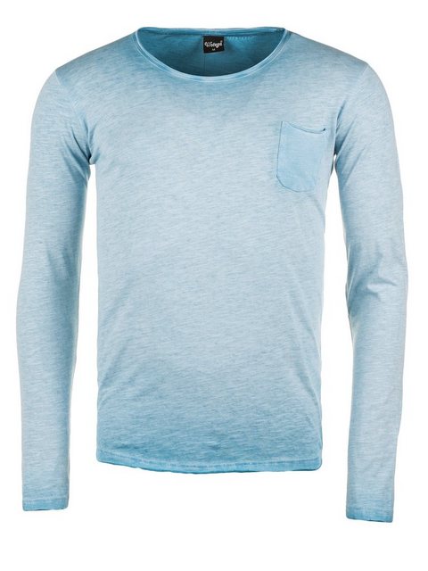 WOTEGA Langarmshirt WOTEGA - Crew Neck Longsleeve Zac (1-tlg) aus reiner Ba günstig online kaufen