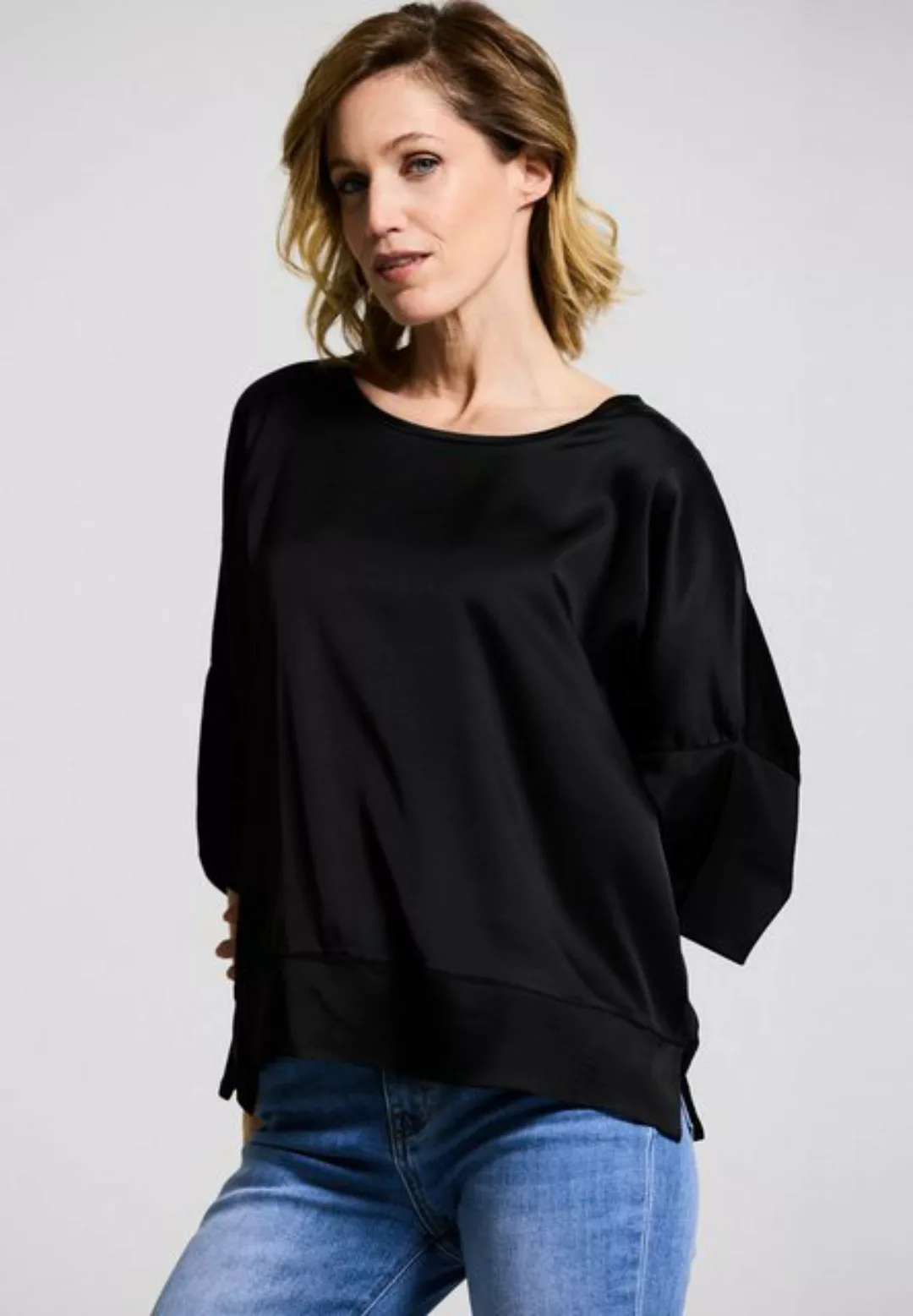 Andijamo-Fashion Satinbluse MODERN GRACE Mattglanz günstig online kaufen