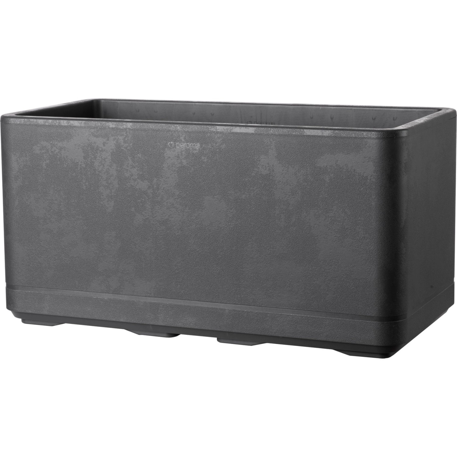 Deroma Pflanzkasten Cosmo 78 cm x 38 cm x 38,5 cm Anthrazit günstig online kaufen