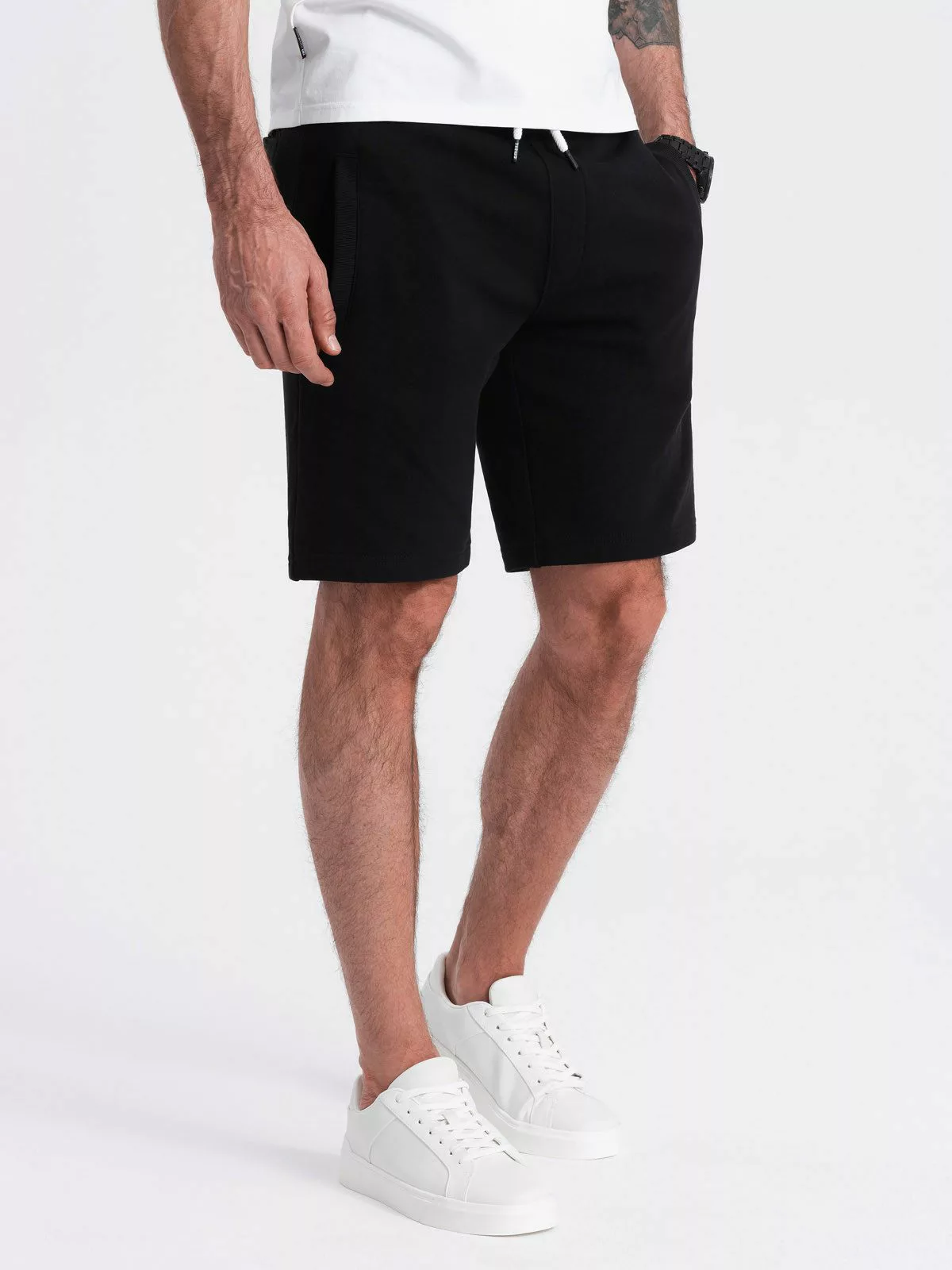OMBRE Sweatshorts Herrenshorts aus Strick mit günstig online kaufen