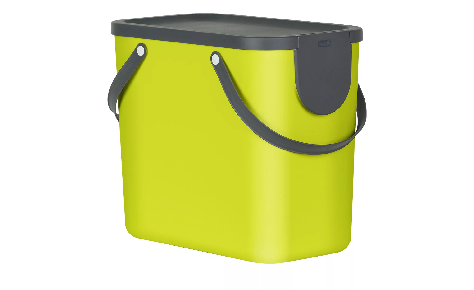 Rotho Abfallbehälter 25 Liter  Albula - grün - Kunststoff - 40 cm - 34 cm - günstig online kaufen