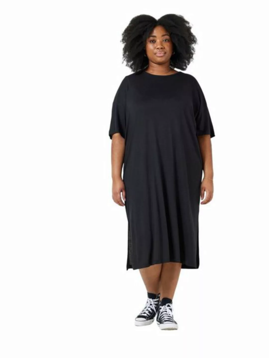 Noisy May Damen Kleid NMMAYDEN CURVE Relaxed Fit günstig online kaufen