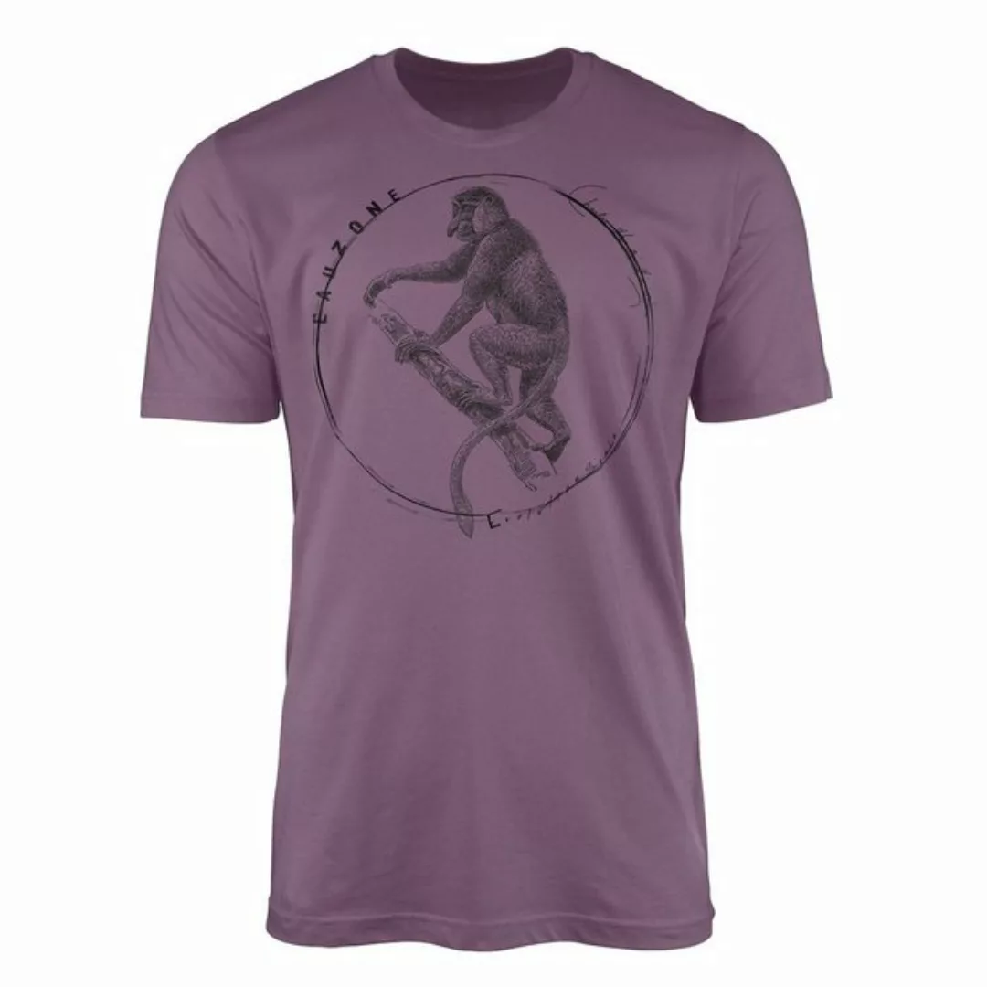 Sinus Art T-Shirt Evolution Herren T-Shirt Nasenaffe günstig online kaufen
