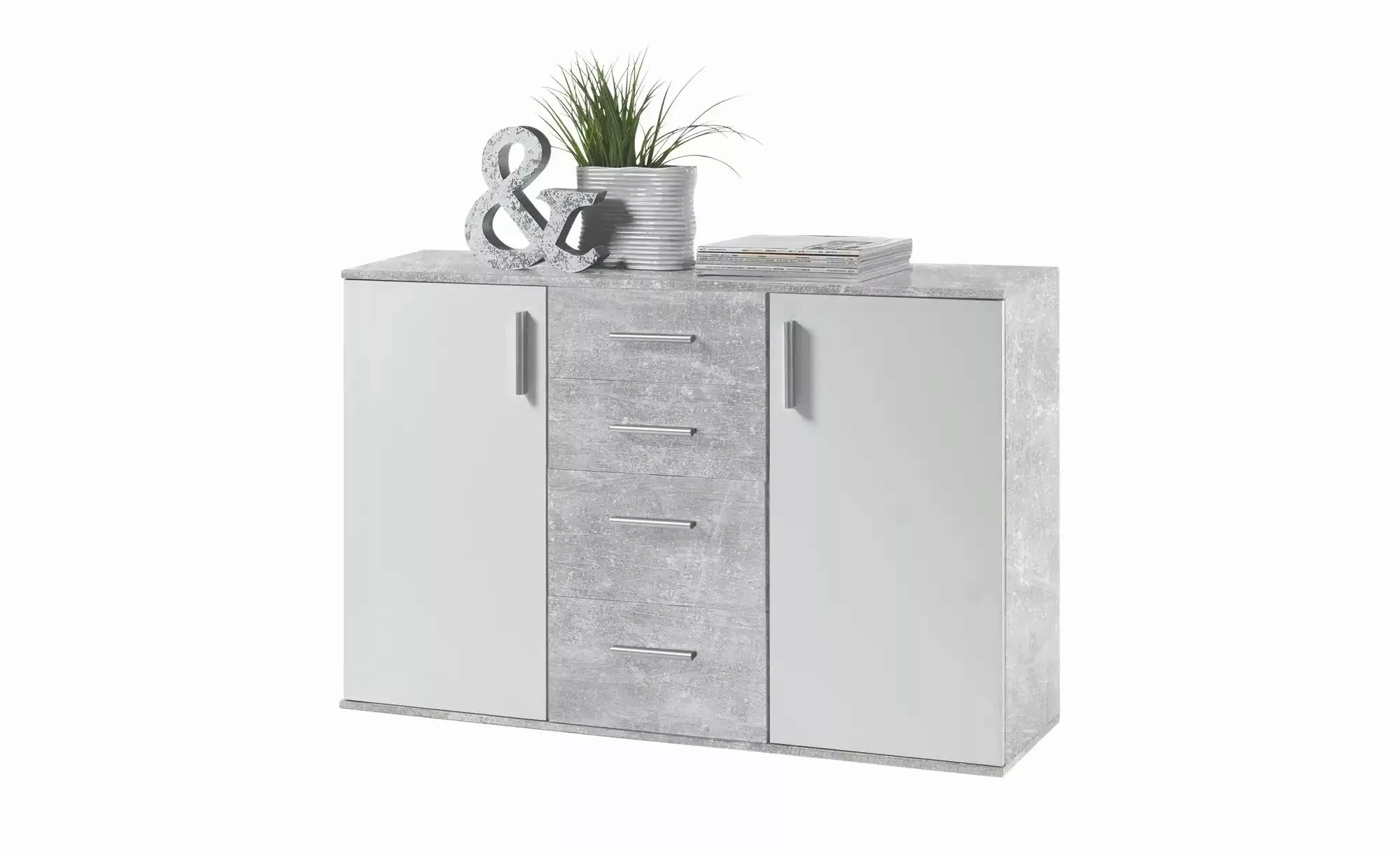 Sideboard  Lucca ¦ grau ¦ Maße (cm): B: 120 H: 82 T: 35 Kommoden & Sideboar günstig online kaufen