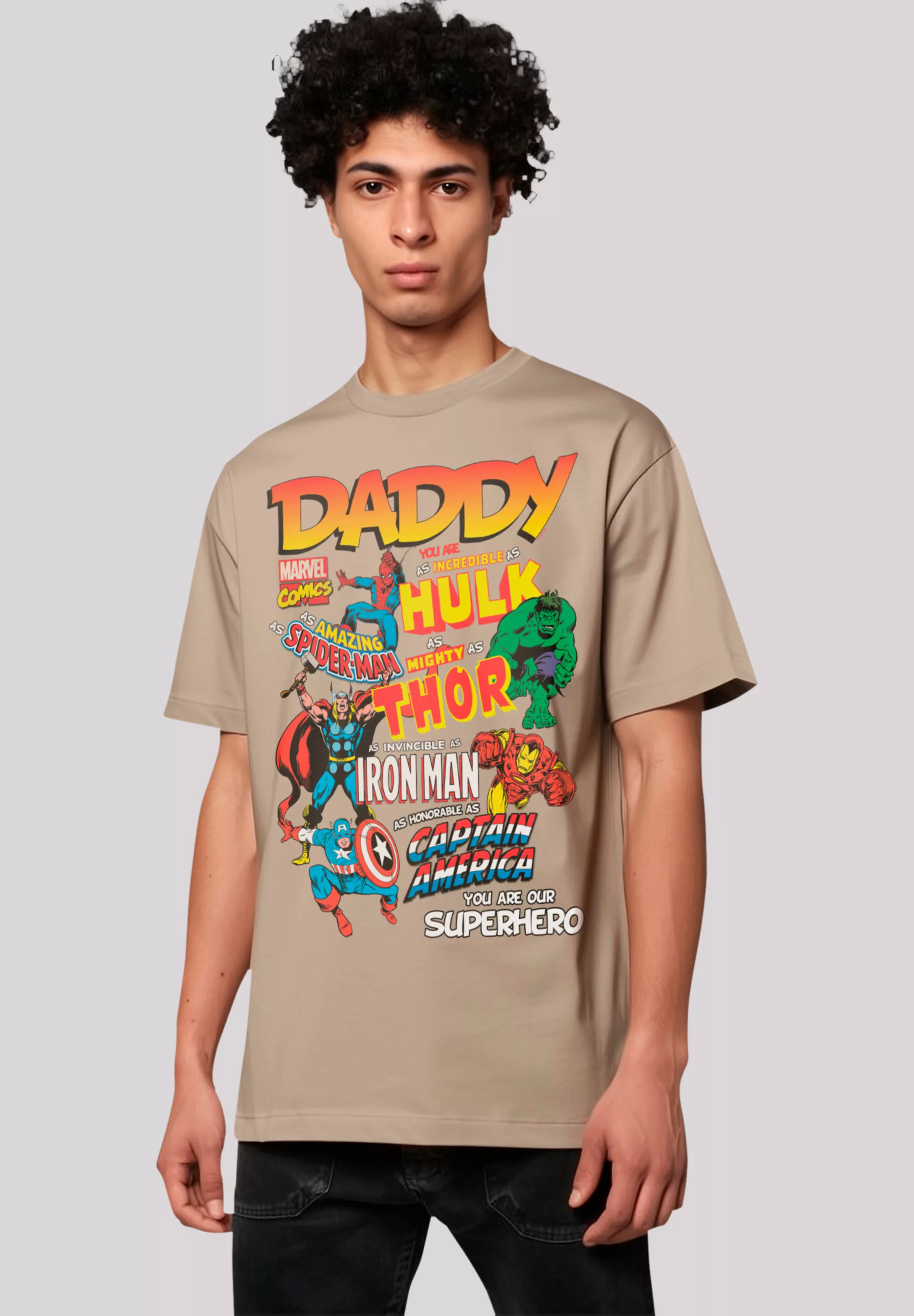 F4NT4STIC T-Shirt "Marvel Comics Our Dad Superhero", Premium Qualität günstig online kaufen