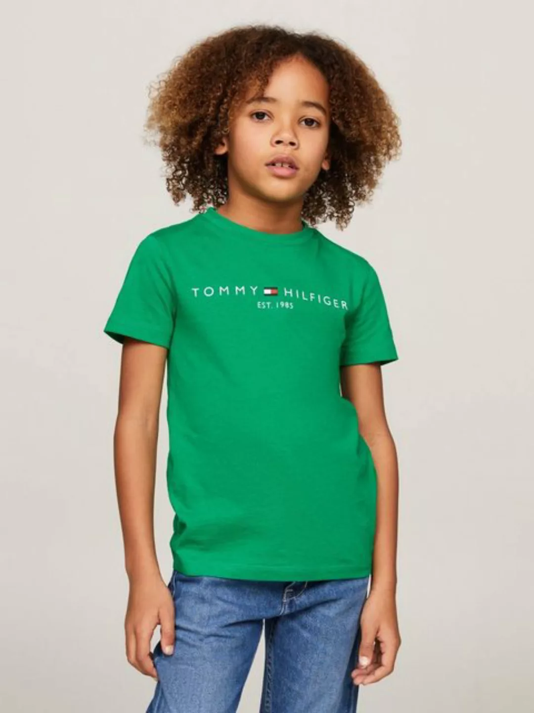 Tommy Hilfiger T-Shirt U ESSENTIAL TEE S/S mit Logodruck günstig online kaufen