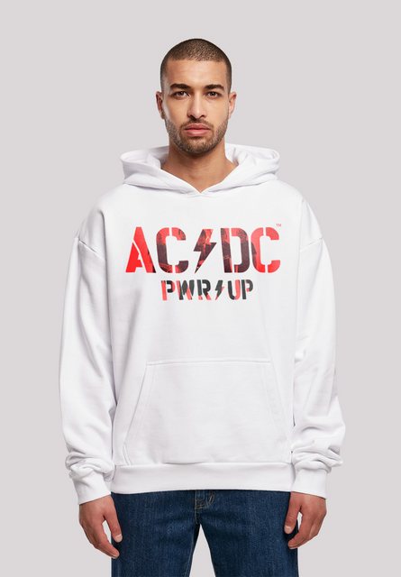 F4NT4STIC Kapuzenpullover ACDC PWRUP Photo Logo Print günstig online kaufen