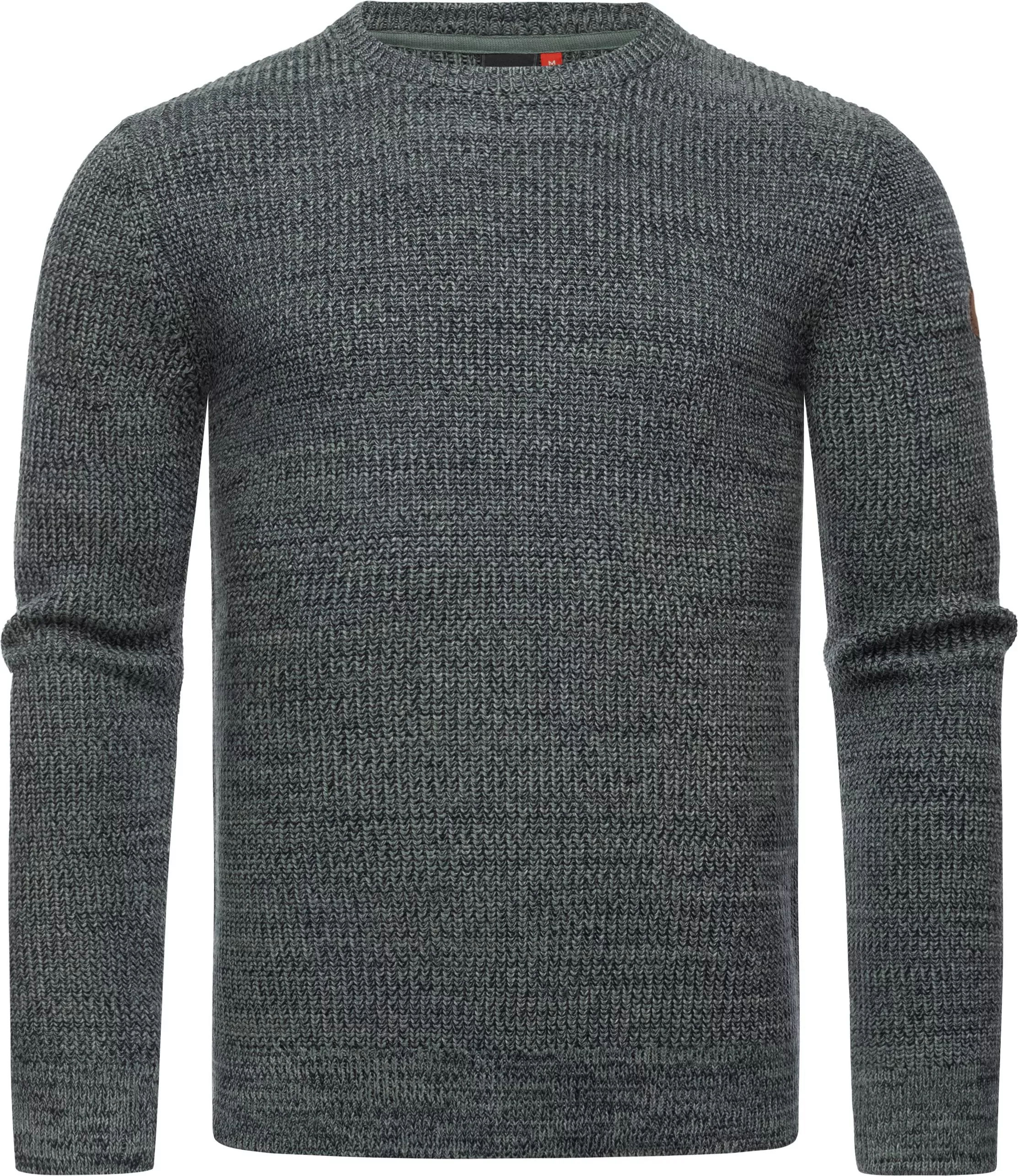 Ragwear Strickpullover "Aralt", stylischer Herren Sweatpullover mit Rippbün günstig online kaufen