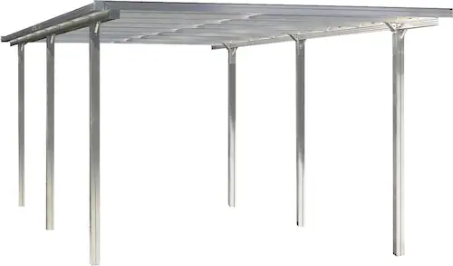 Beckmann Einzelcarport »CPTA«, Aluminium, 270 cm, Alu natur günstig online kaufen