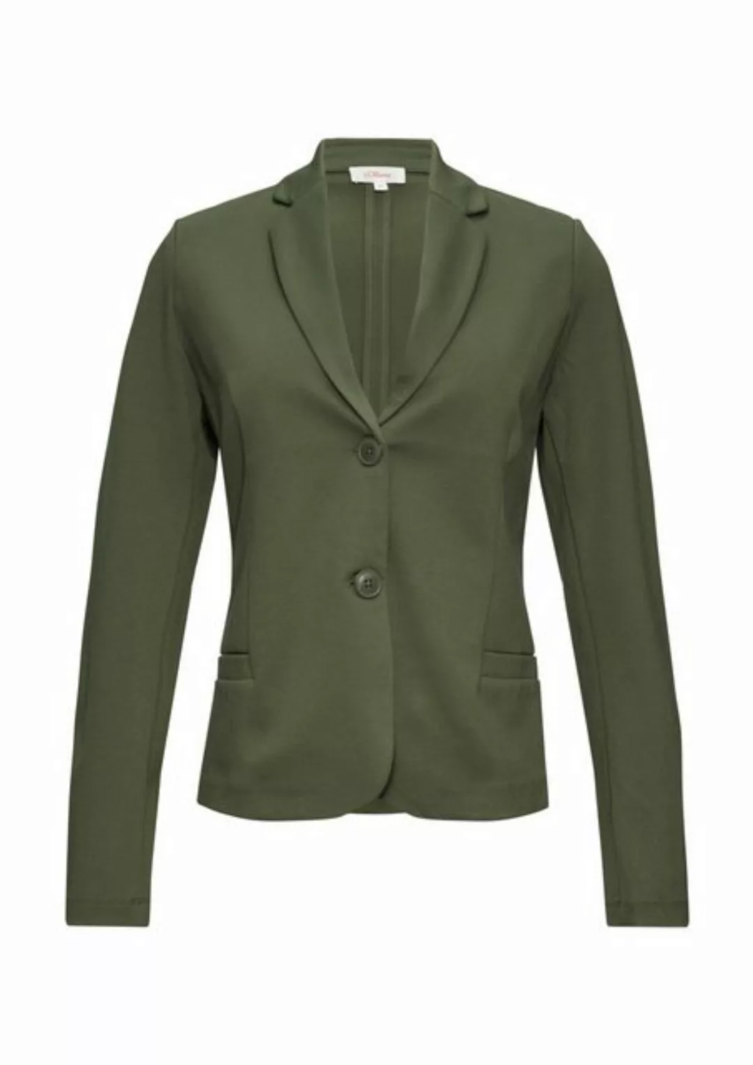 s.Oliver Jackenblazer Jersey-Blazer mit Twillstruktur günstig online kaufen