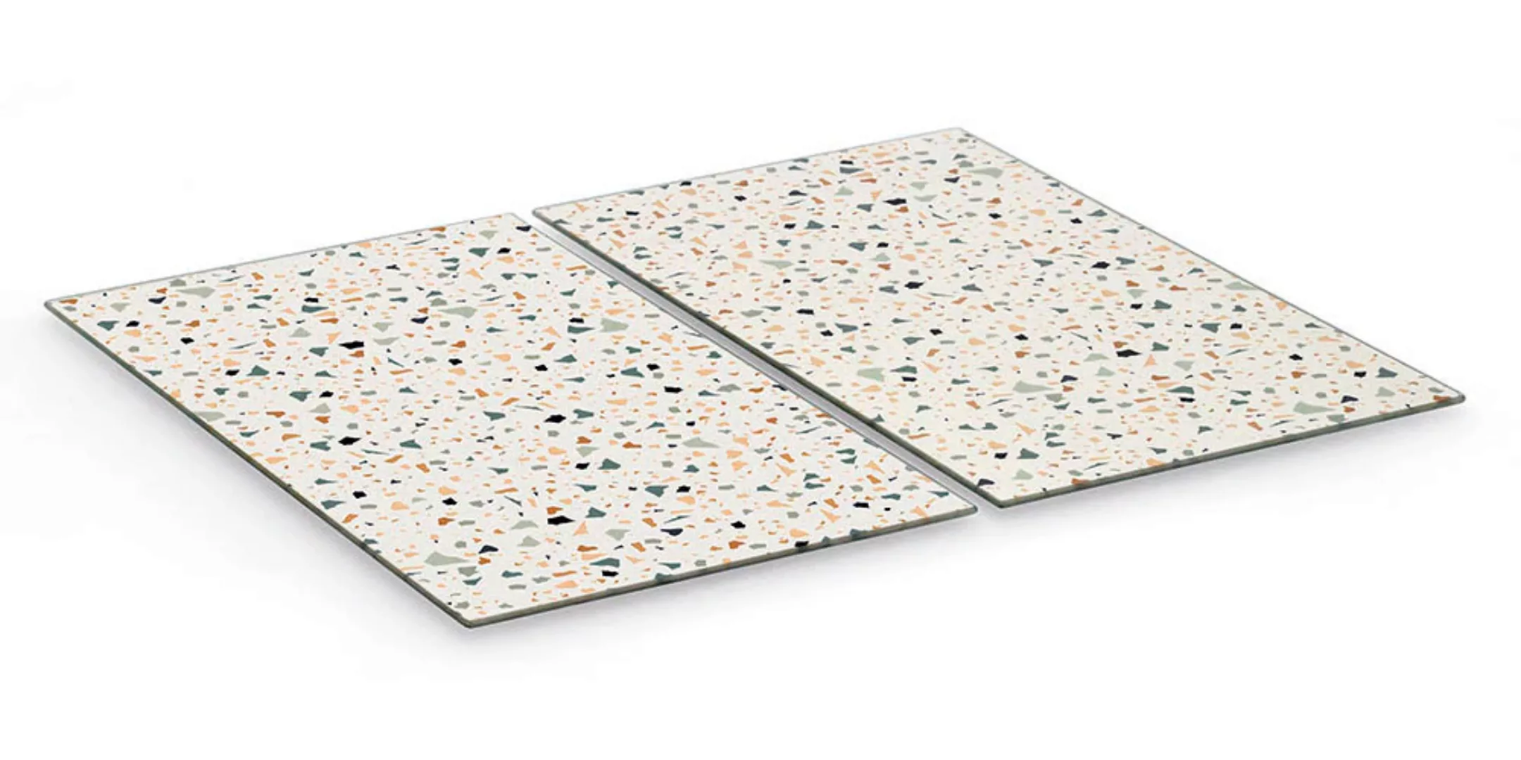 Zeller Present Schneidebrett »Herdabdeck-/Schneideplatten-Set "Terrazzo", 2 günstig online kaufen