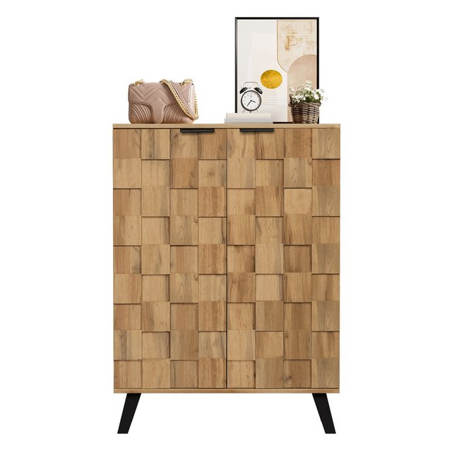 Refined Living Schuhschrank Moderner Sideboard mit 5 Fächern, Aufbewahrungs günstig online kaufen