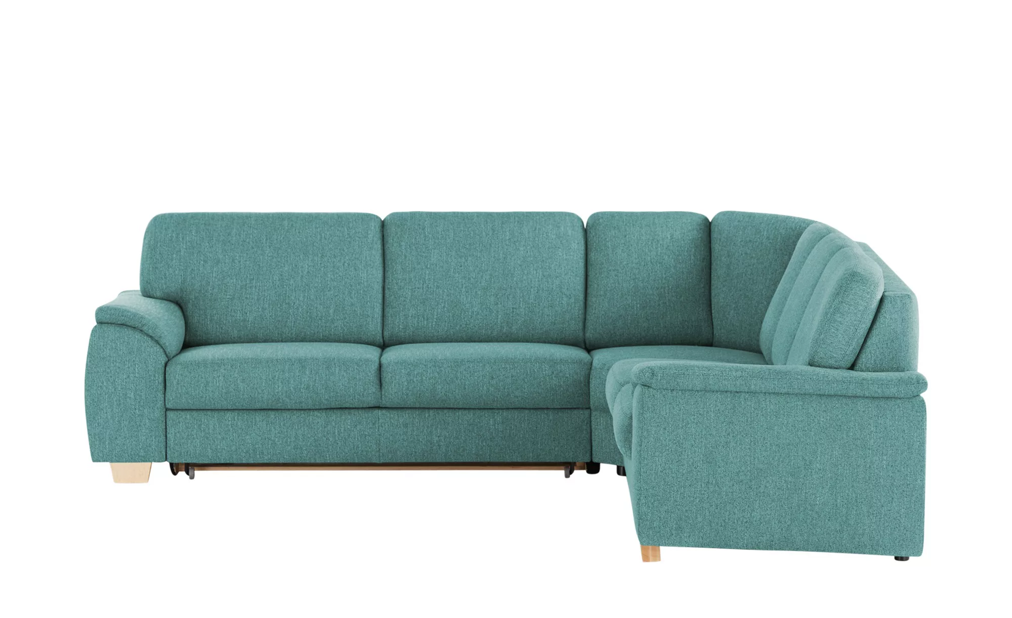 smart Ecksofa  Valencia ¦ türkis/petrol ¦ Maße (cm): B: 280 H: 90 T: 250 Po günstig online kaufen