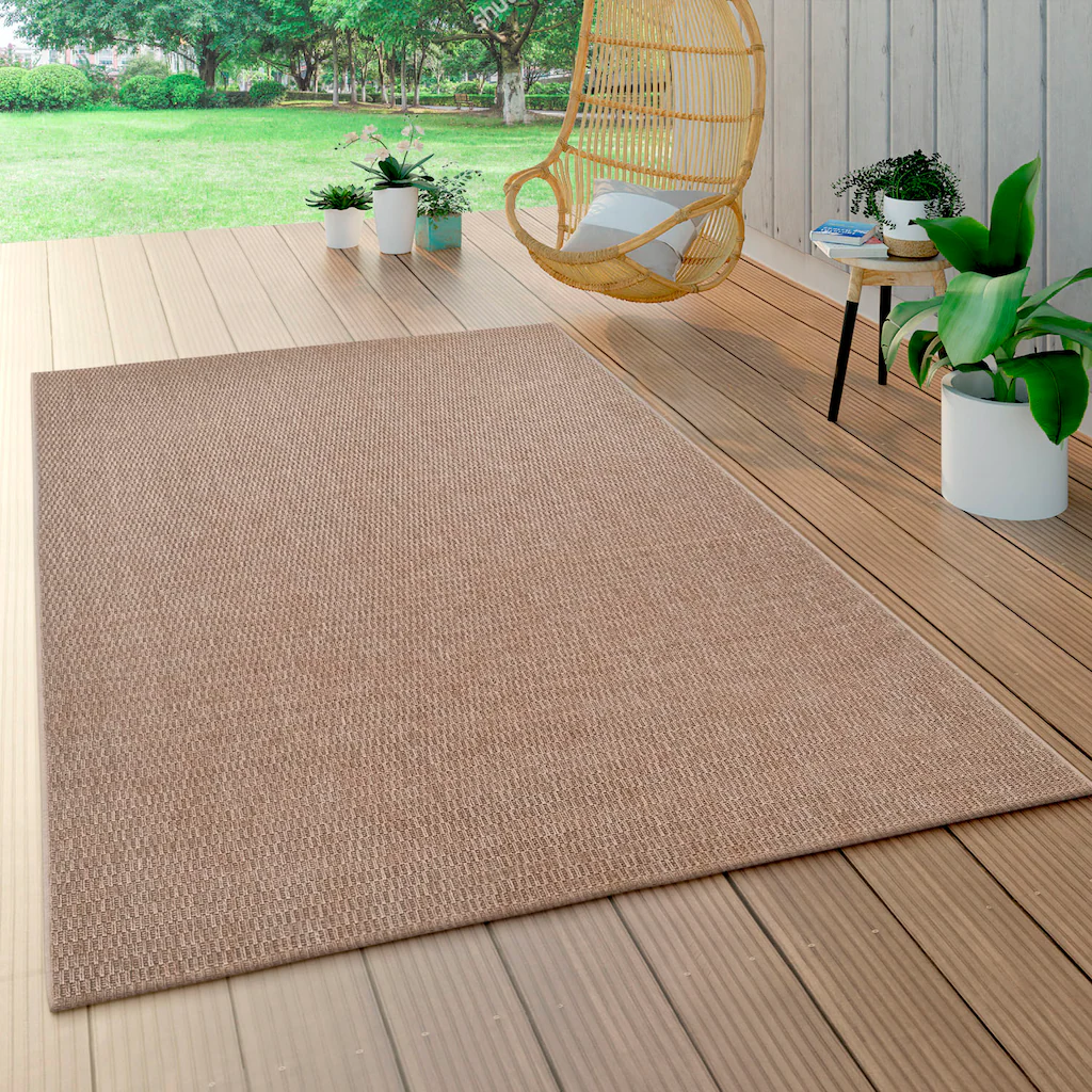 Paco Home Teppich »Waregem 624«, rechteckig, 4 mm Höhe, Flachgewebe, Sisal- günstig online kaufen