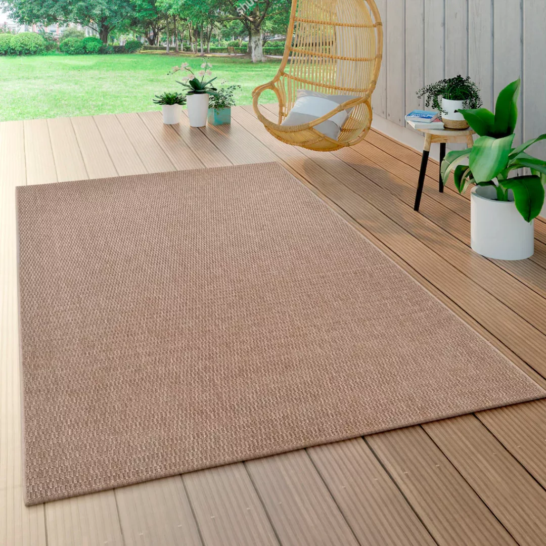 Paco Home Teppich »Waregem 624«, rechteckig, 4 mm Höhe, Flachgewebe, Sisal- günstig online kaufen