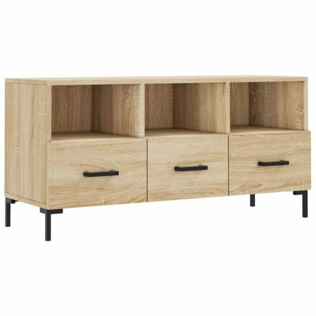 vidaXL TV-Schrank TV-Schrank Sonoma Eiche 102x36x50 cm Spanplatte günstig online kaufen