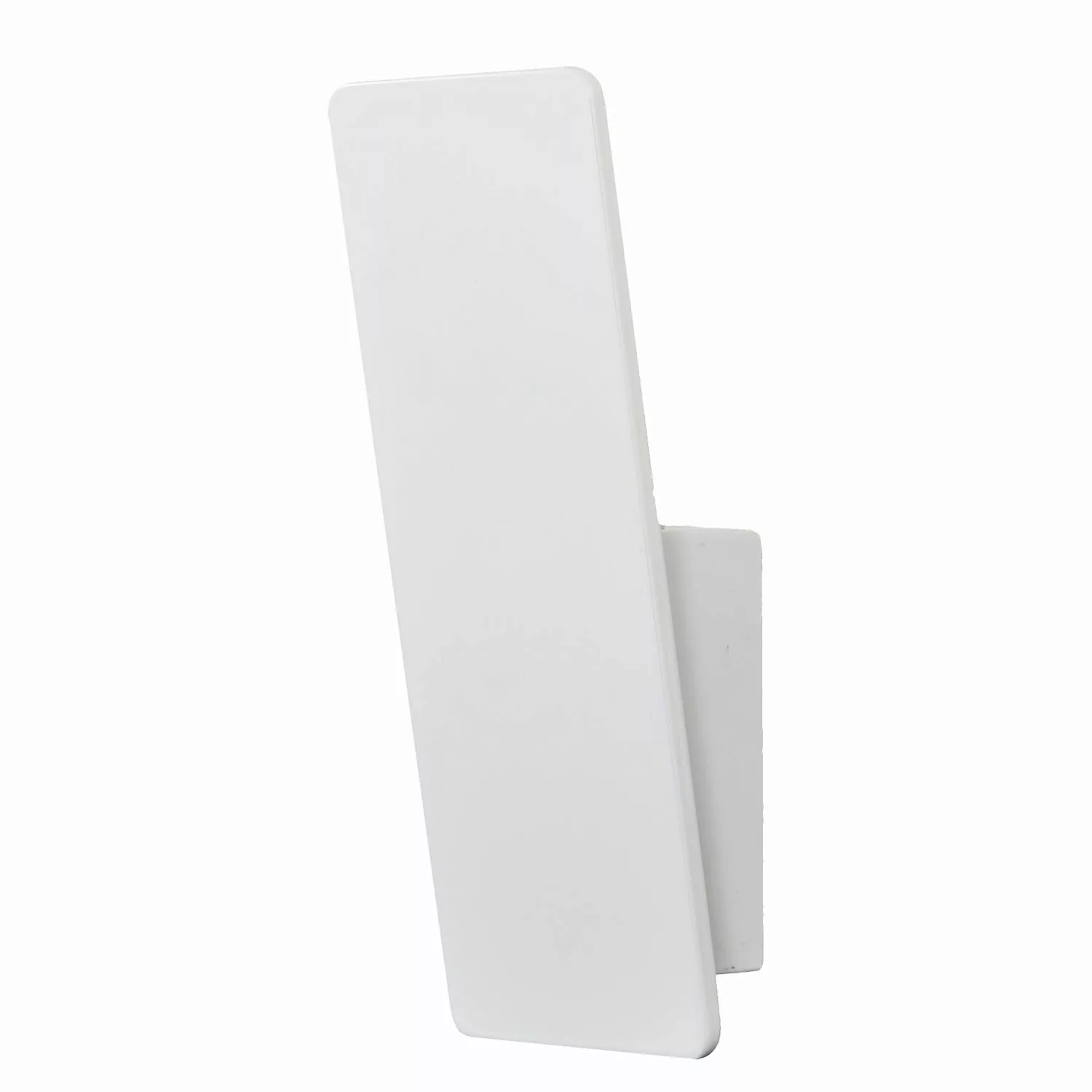 home24 Näve Wandleuchte Stan LED Modern Weiß Aluminium 8x22x8 cm (BxHxT) in günstig online kaufen