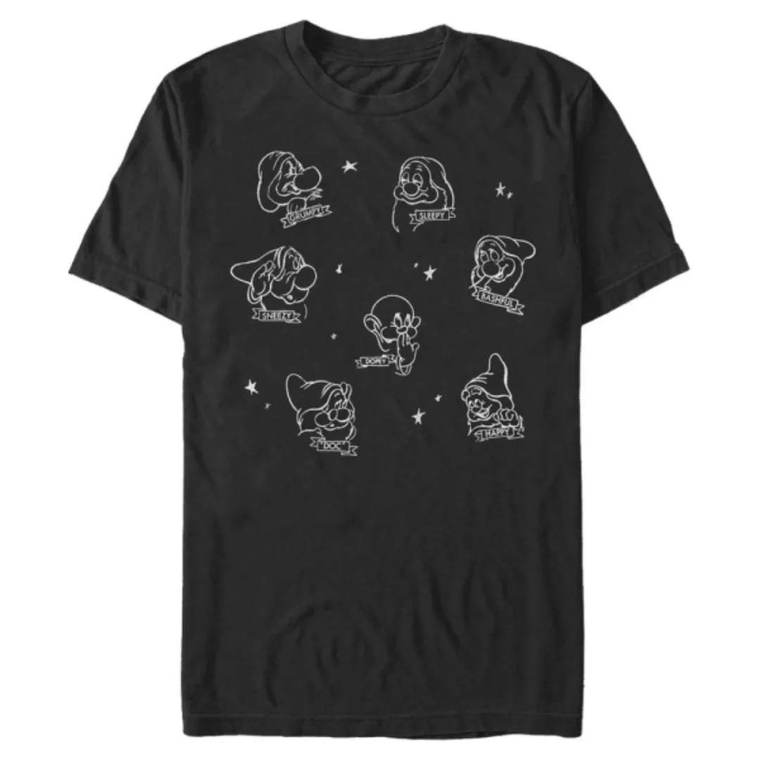 Disney - Schneewittchen - Dwarfs Many Dwarves - Männer T-Shirt günstig online kaufen