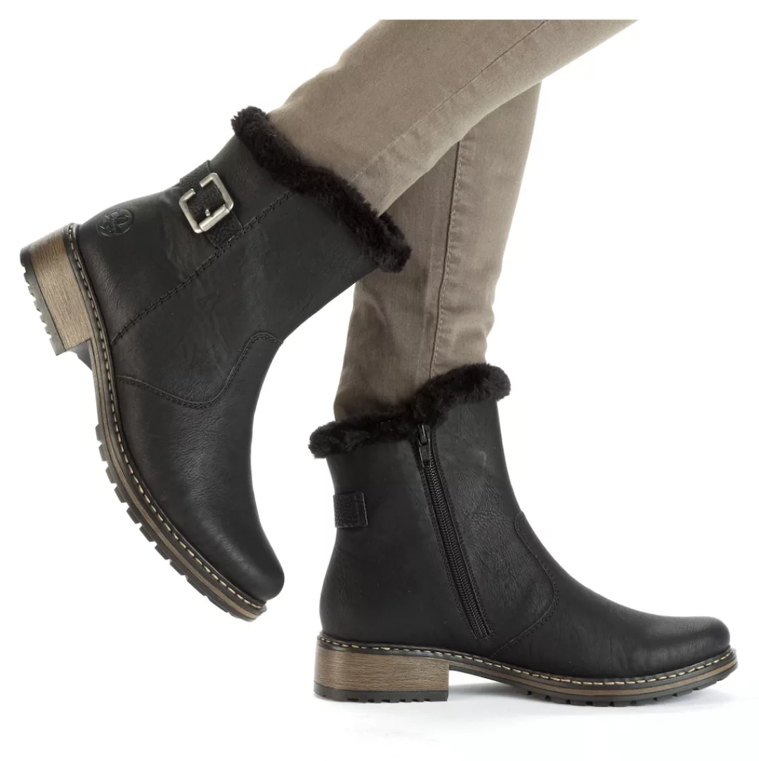 Rieker Stiefelette Damen schwarz günstig online kaufen