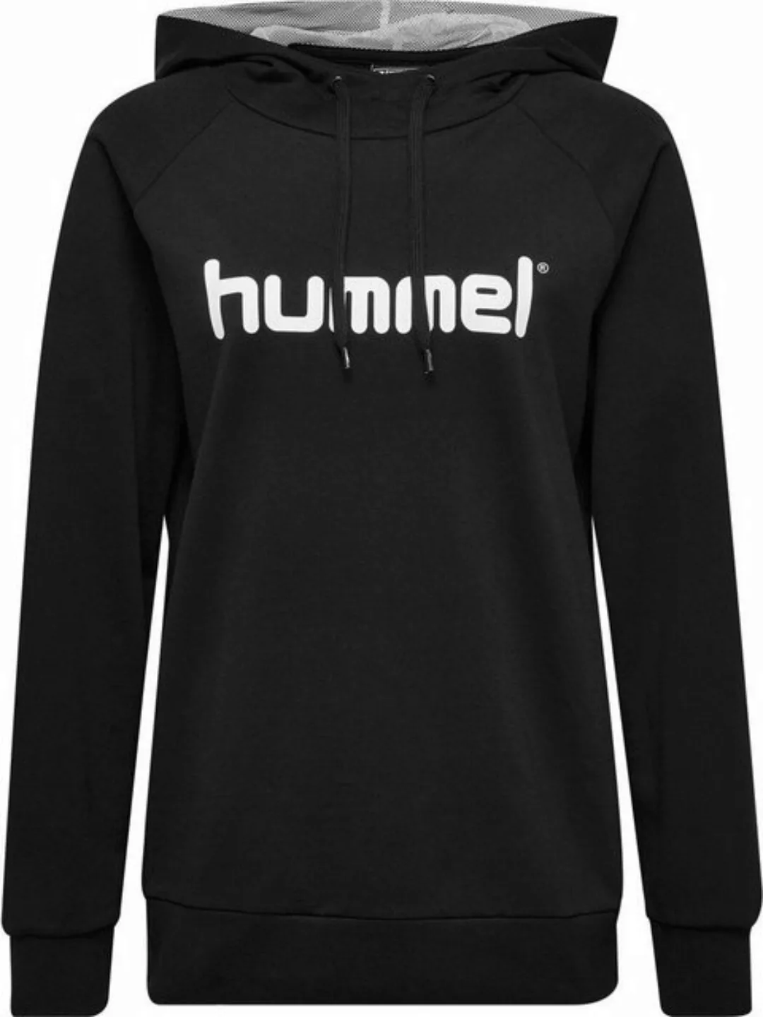 hummel Kapuzensweatshirt HMLGO COTTON LOGO HOODIE WOMAN BLACK günstig online kaufen