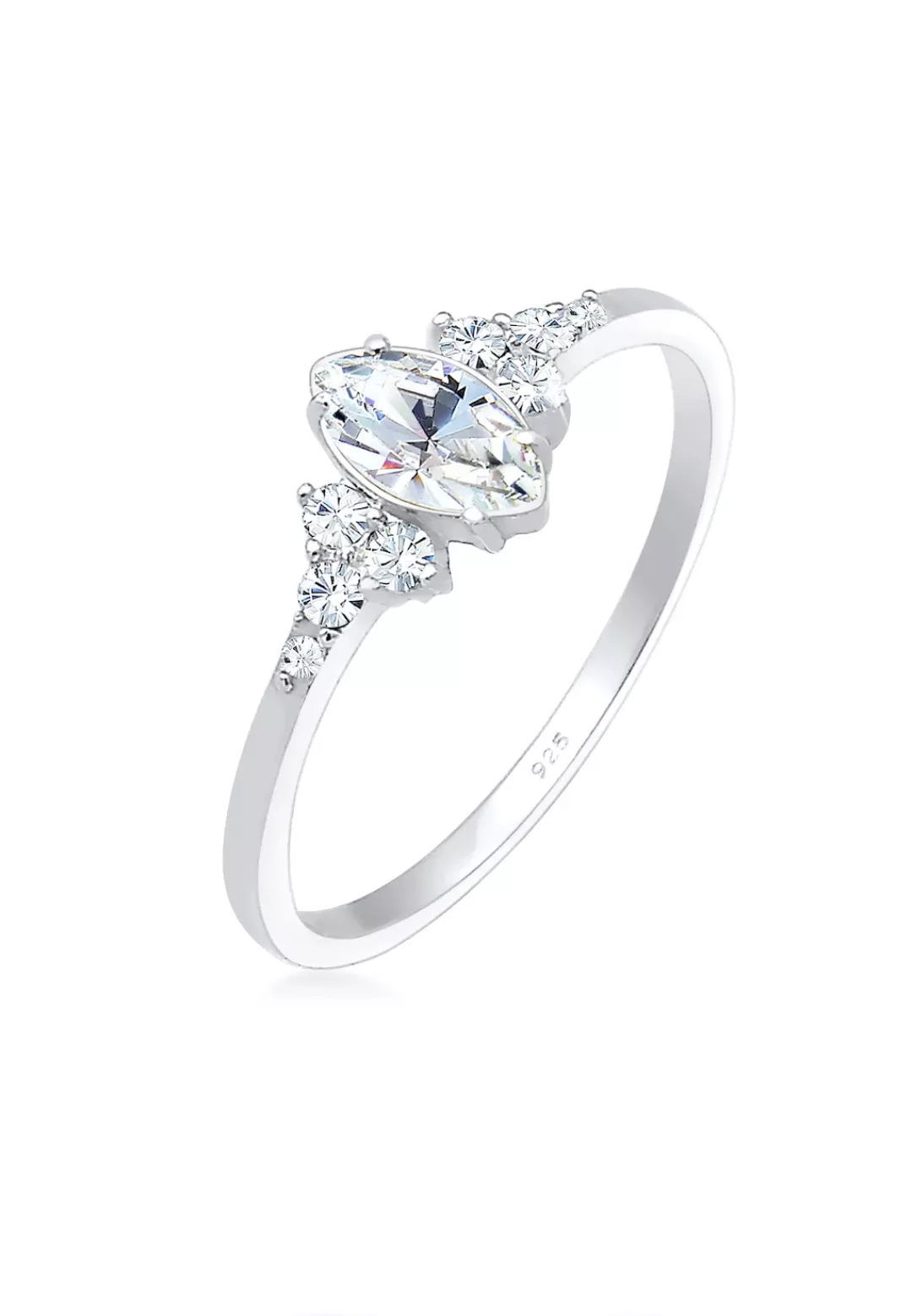Elli Verlobungsring "Kristalle Marquise Design 925 Silber" günstig online kaufen