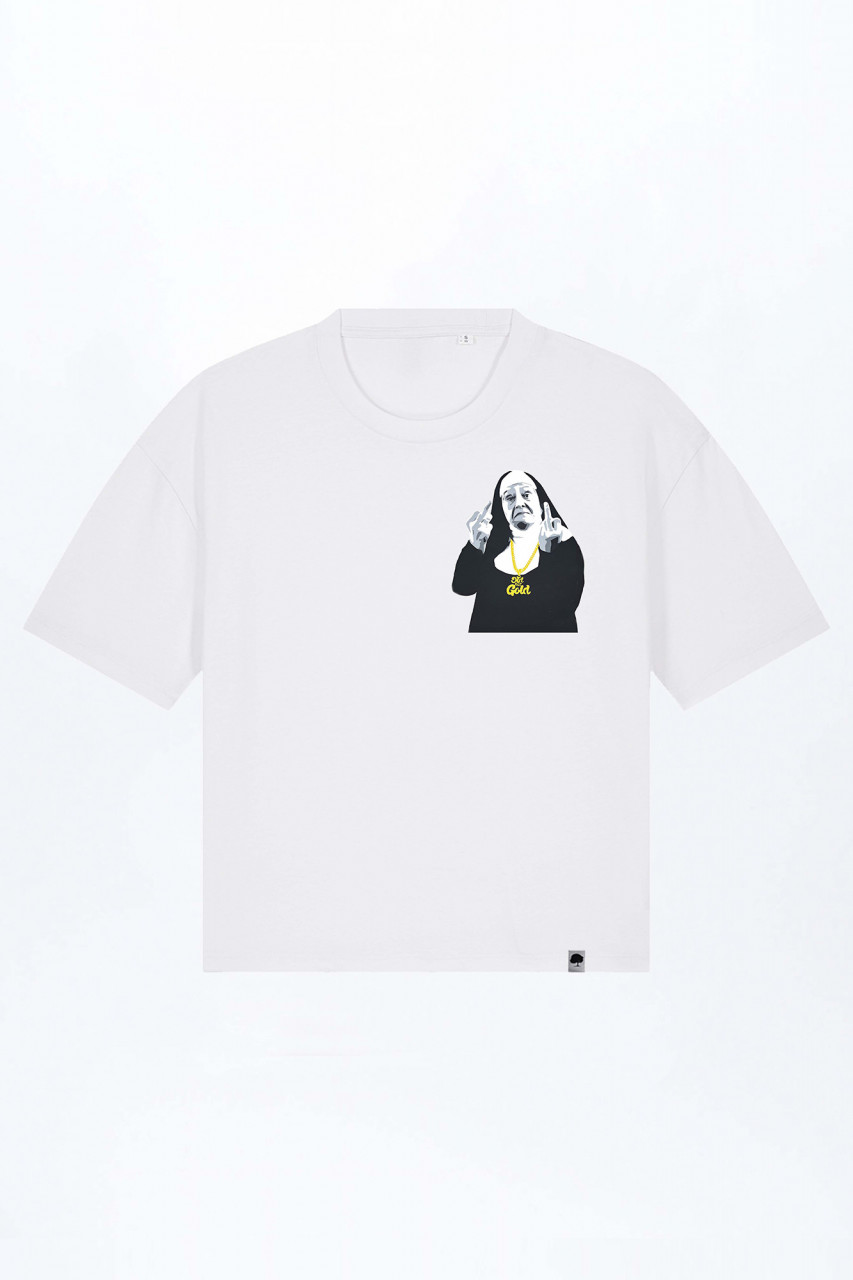 Old But Gold Boxy Fit Damen T-Shirt aus Bio Baumwolle günstig online kaufen