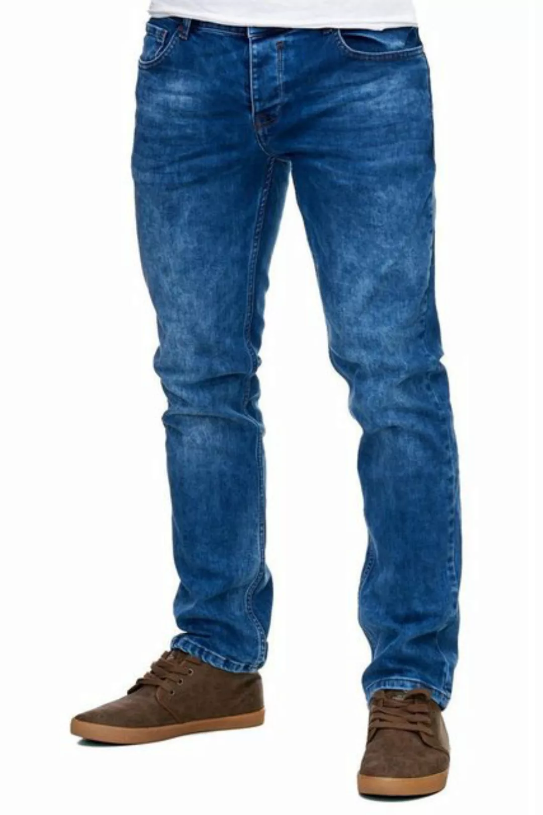 Reslad Stretch-Jeans Reslad Jeans-Herren Slim Fit Basic Style Stretch-Denim günstig online kaufen