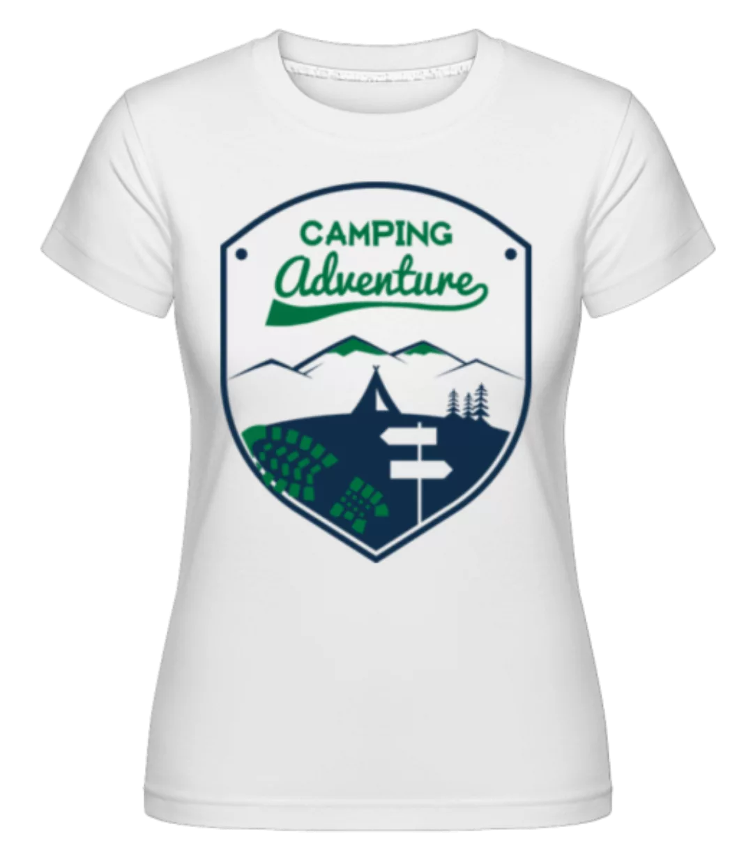 Camping Adventure Icon · Shirtinator Frauen T-Shirt günstig online kaufen