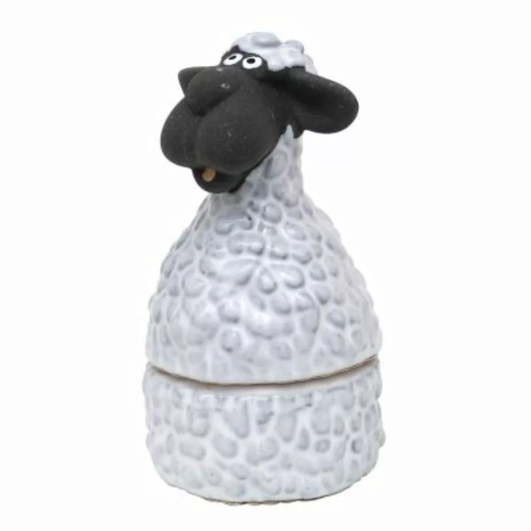 DEKOHELDEN24 Eierbecher aus Keramik, mit Deckel als Schaf, im 2er Set. Eier günstig online kaufen