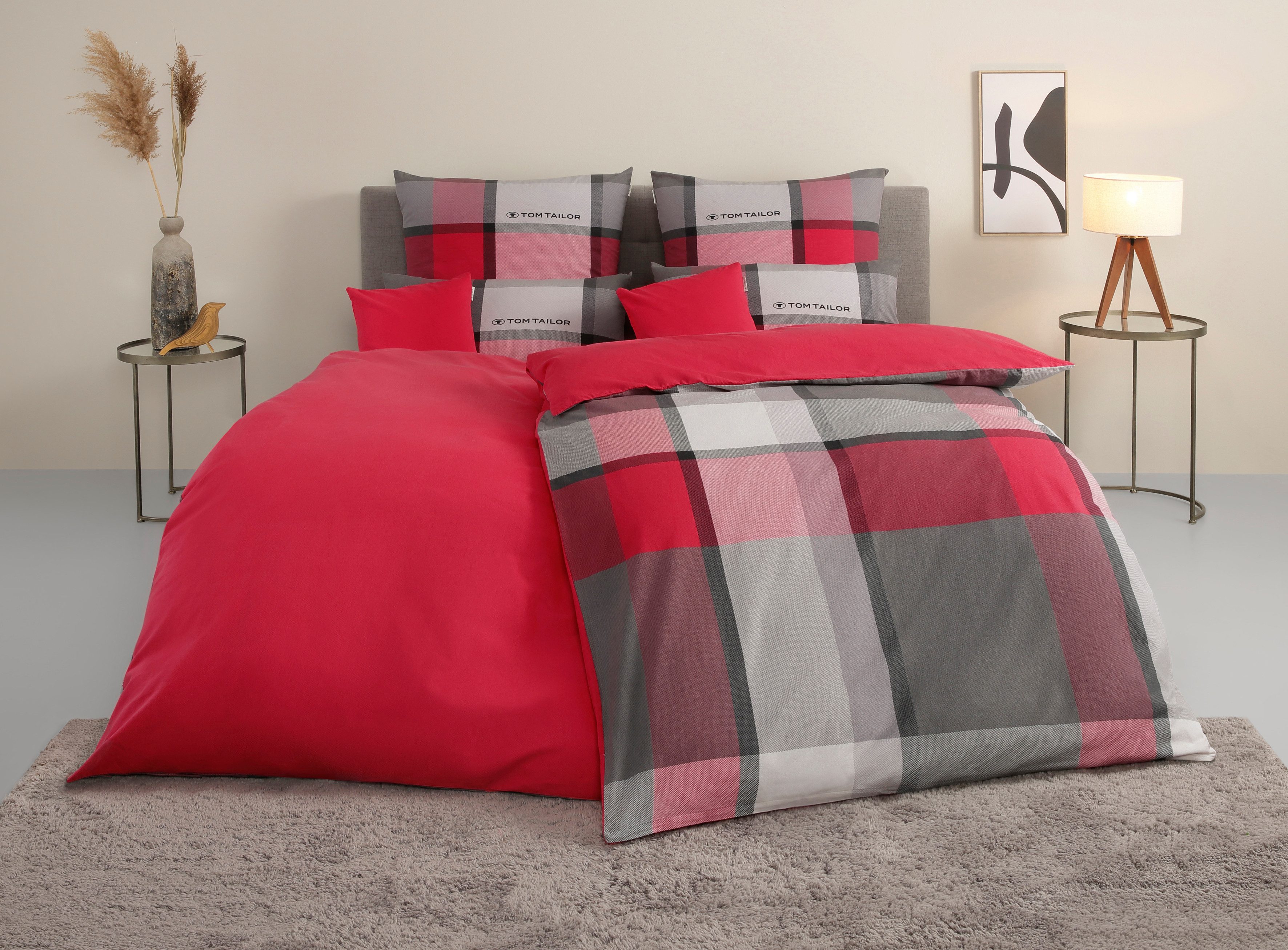 TOM TAILOR HOME Bettwäsche Lenny, Renforcé, günstig online kaufen