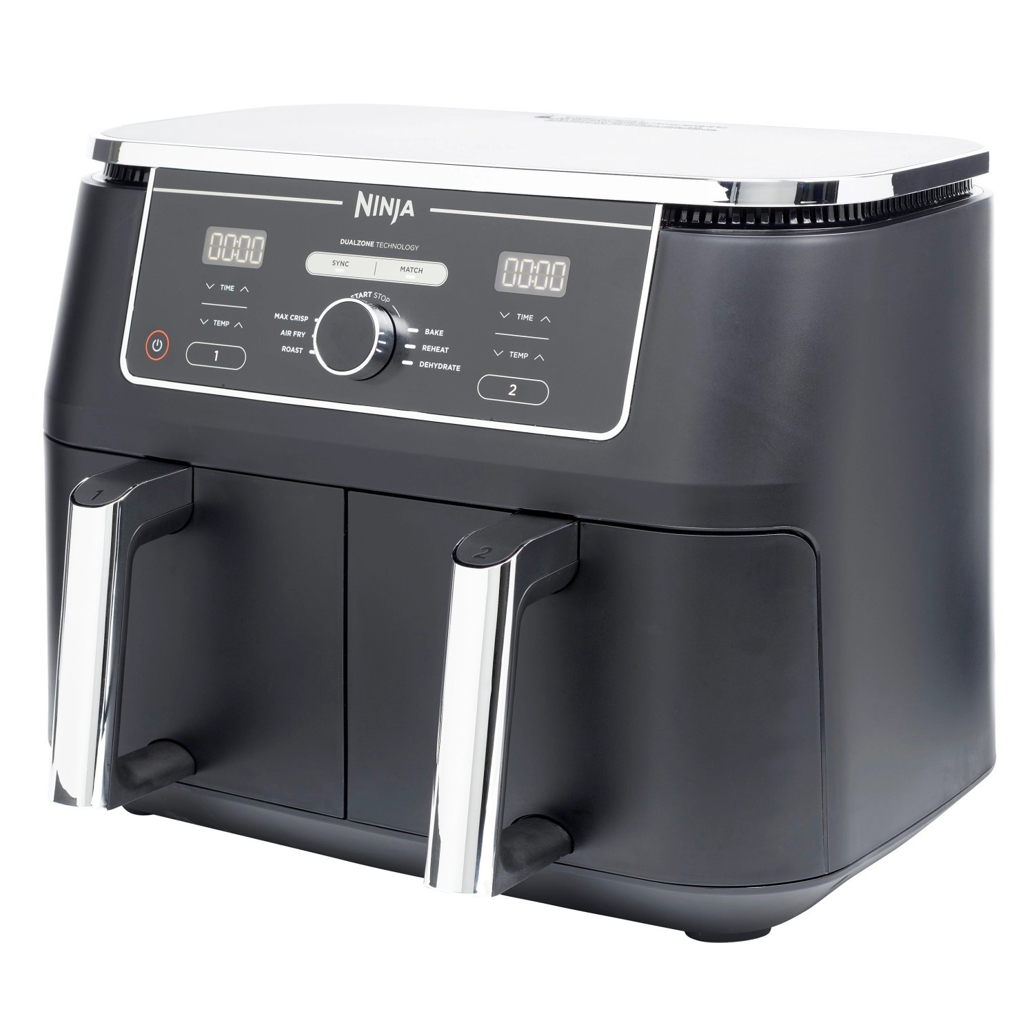 Ninja Heißluftfritteuse Foodi Max AF400EU Dual Zone Schwarz günstig online kaufen