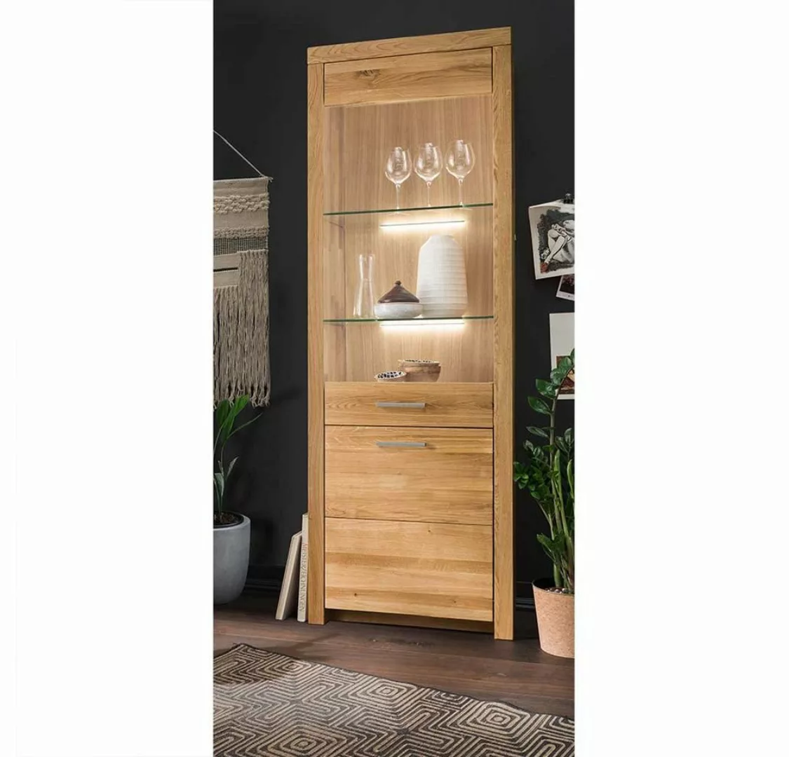 Pharao24 Vitrine Procenta aus Massivholz günstig online kaufen