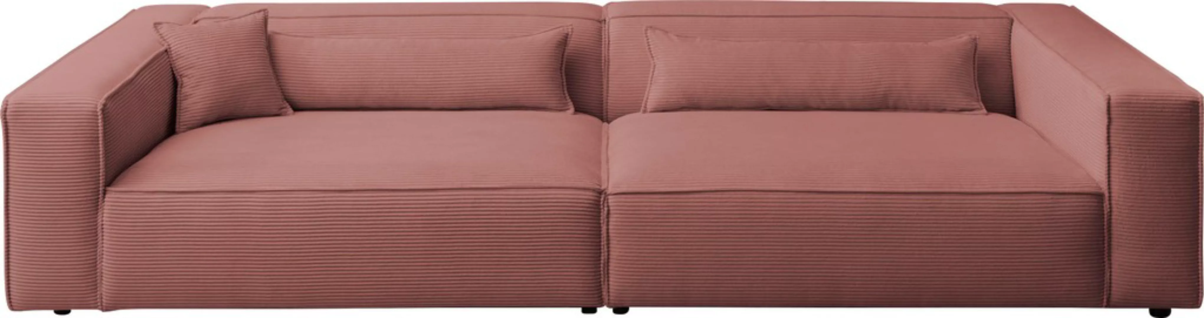 LeGer Home by Lena Gercke 3-Sitzer »PIARA, XXL Sofa mit Kedernaht, Big-Sofa günstig online kaufen