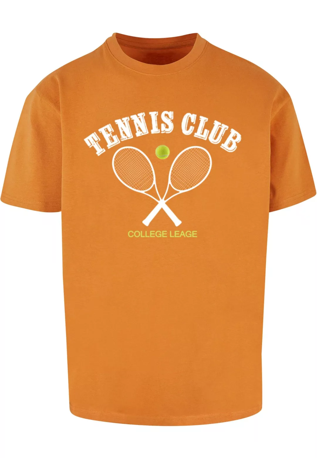 Merchcode T-Shirt "Merchcode Herren Tennis Club Heavy Oversized Tee" günstig online kaufen