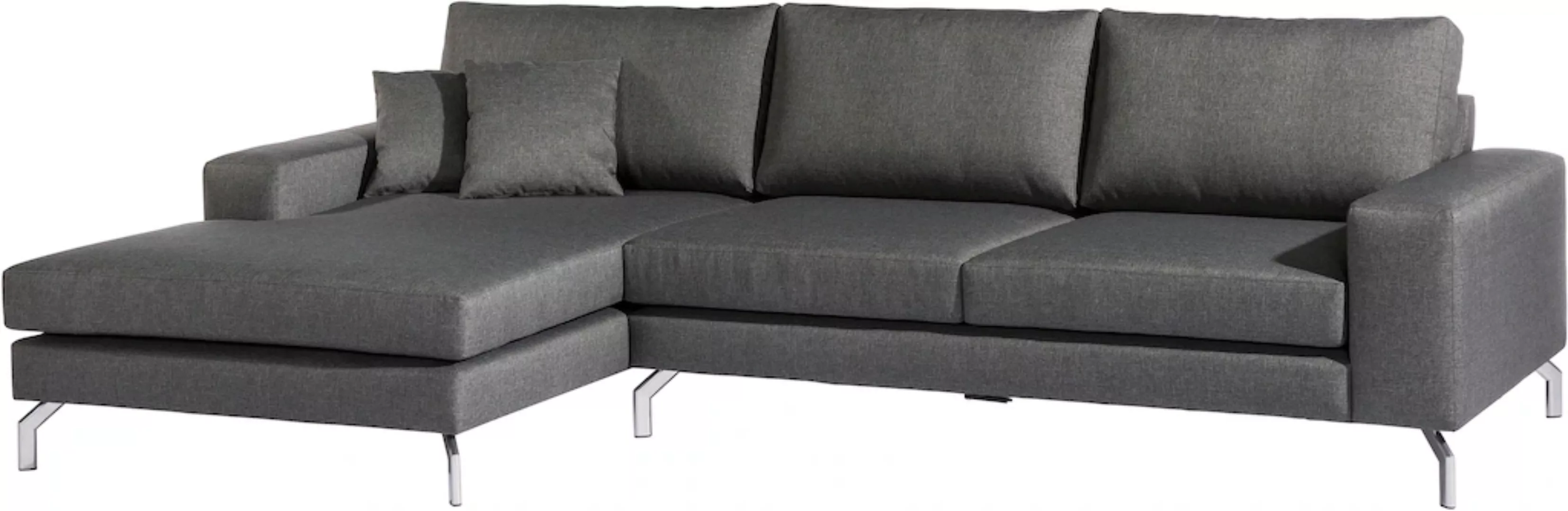 Max Winzer® Ecksofa »Flori«, mit Longchair links oder rechts, inklusive Zie günstig online kaufen