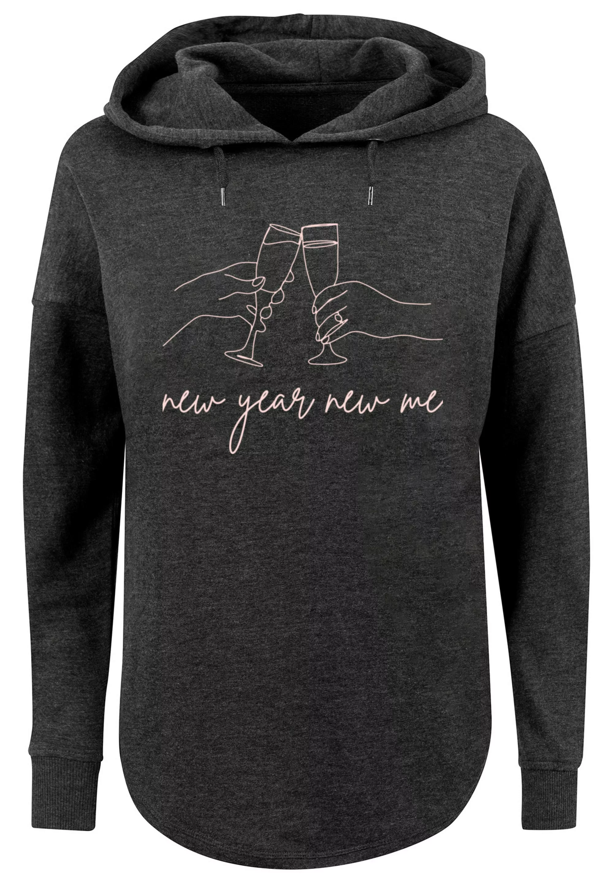 F4NT4STIC Kapuzenpullover "Silvester Party new year new me", Print günstig online kaufen