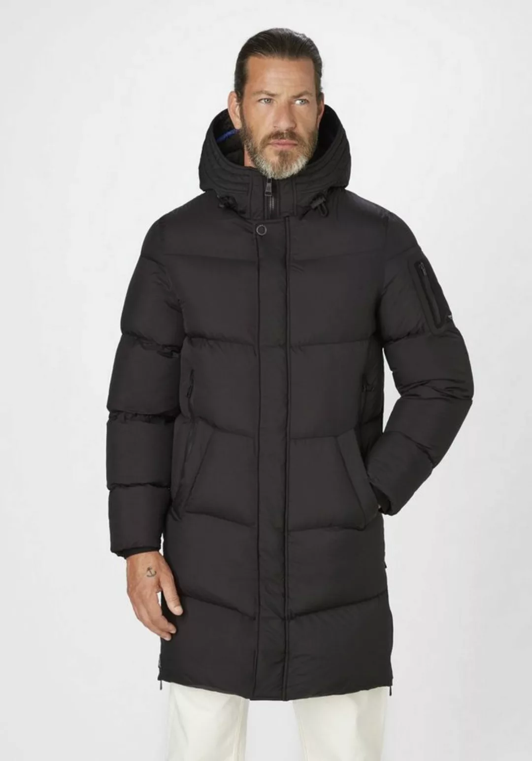 Tribeca Steppjacke Franklin Sportlich-moderner Parka extralang günstig online kaufen