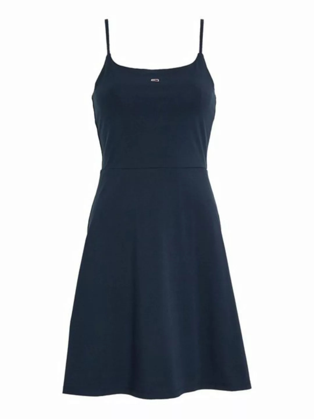 Tommy Jeans Spaghettikleid TJW ESSENTIAL STRAP FLARE DRESS mit verstellbare günstig online kaufen