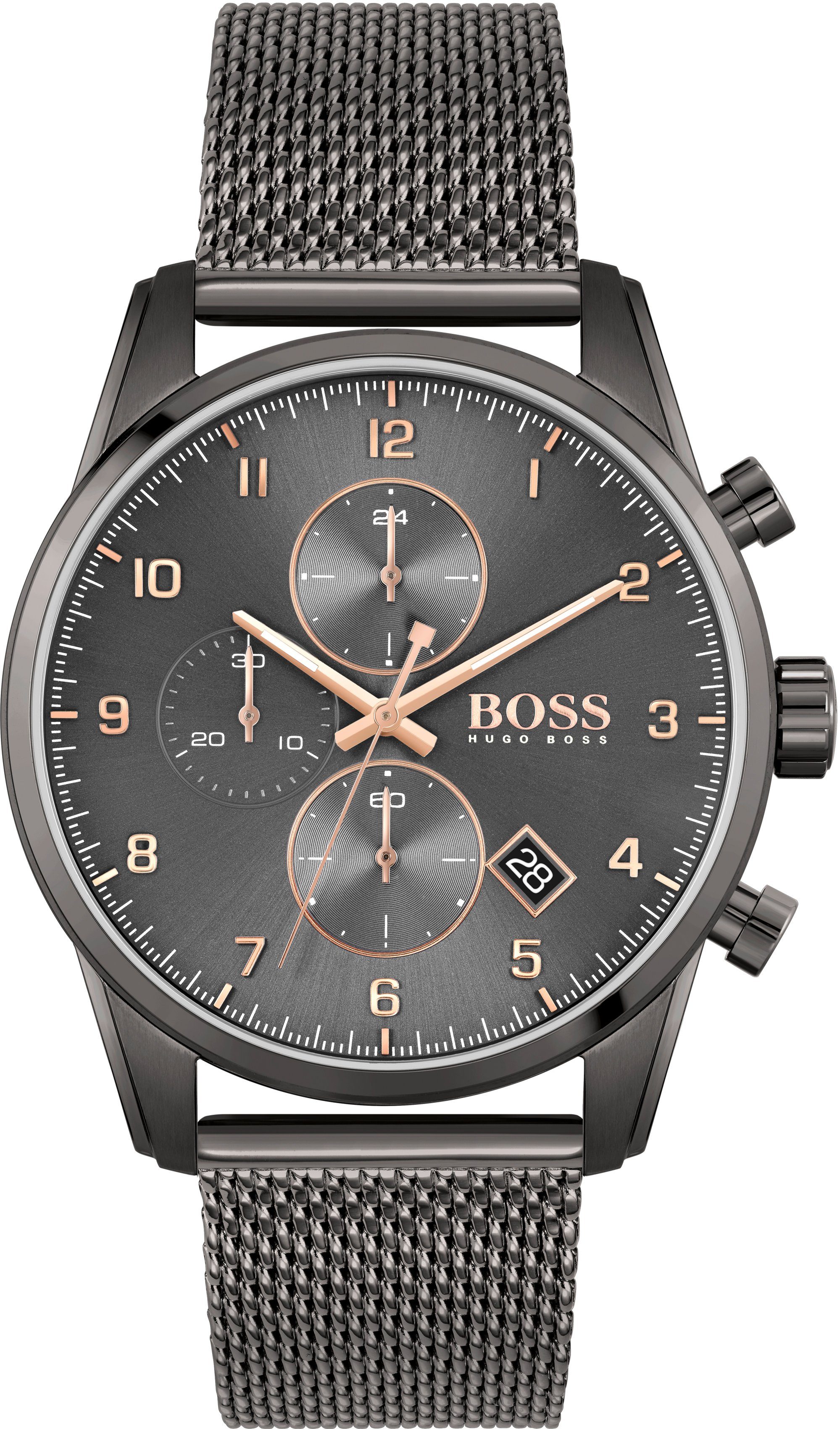 BOSS Chronograph SKYMASTER 1513837, Quarzuhr, Herrenuhr, günstig online kaufen
