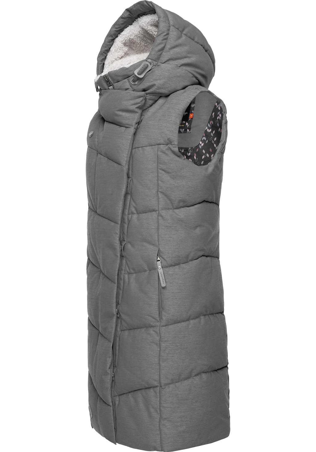 Ragwear Steppweste "Pavla Vest", stylische Winterweste mit Teddyfutter und günstig online kaufen