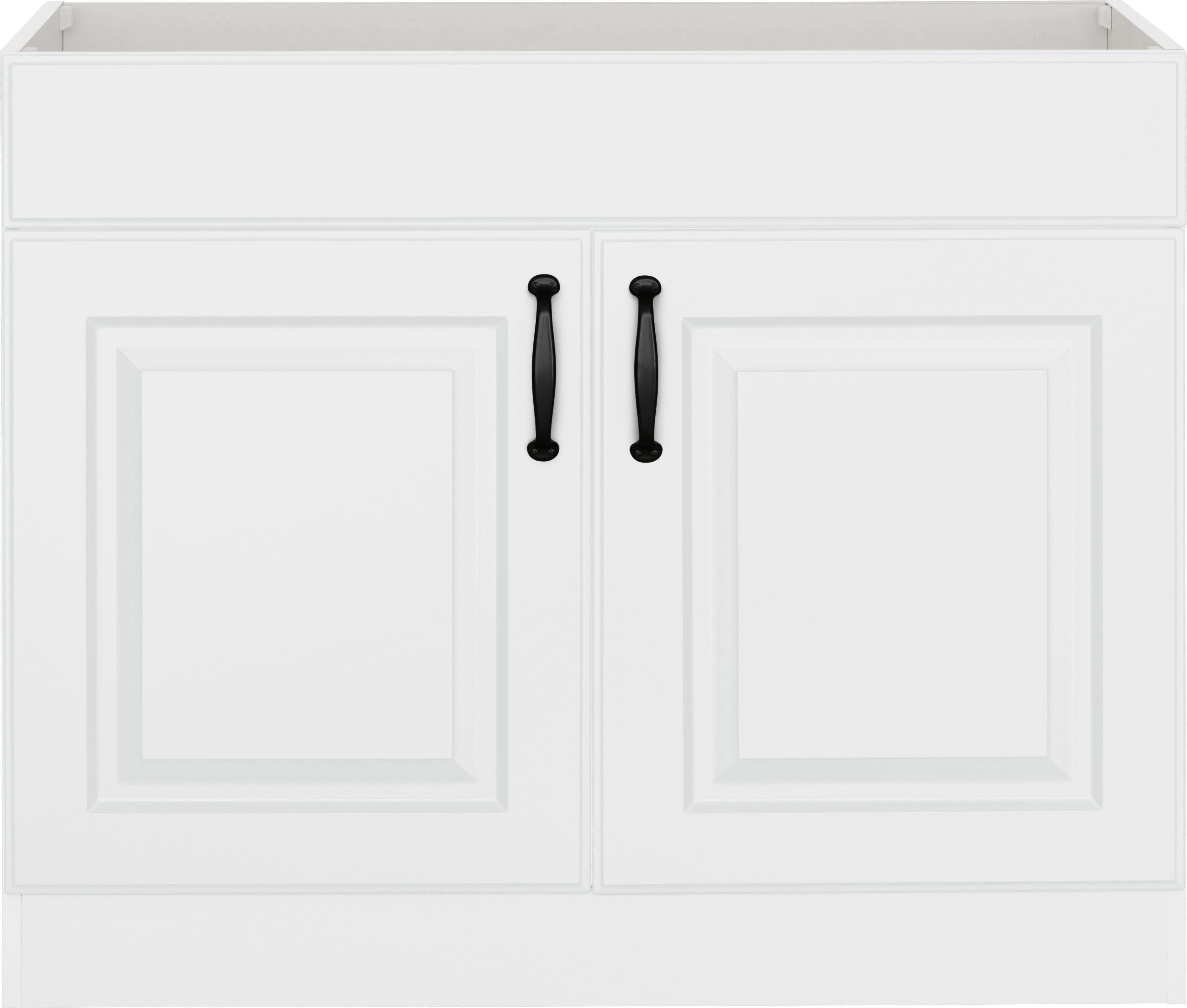wiho Küchen Spülenschrank "Erla", 100 cm breit mit Kassettenfront, ohne Arb günstig online kaufen