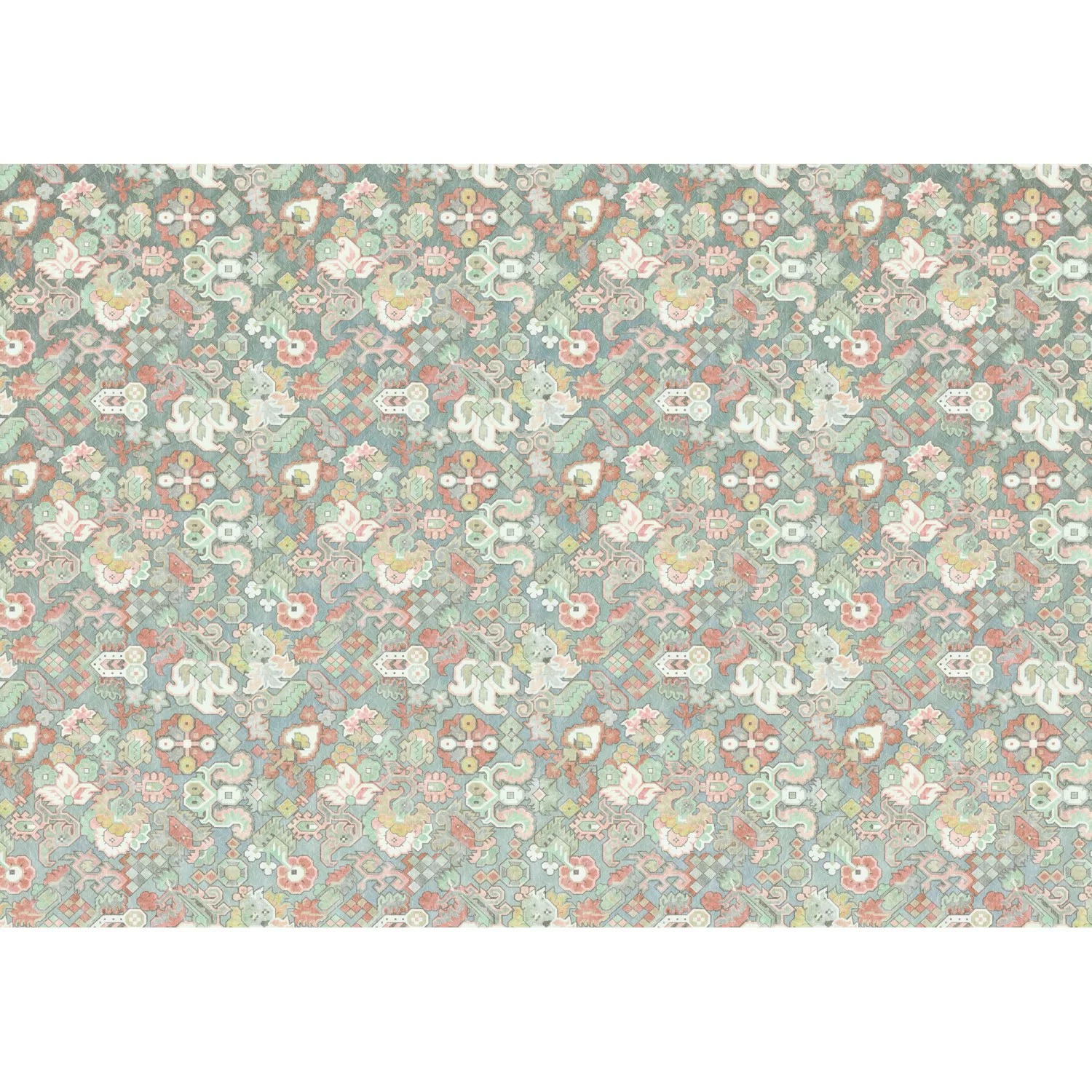 KOMAR Vlies Fototapete - Fleurs d’Océan - Größe 400 x 280 cm mehrfarbig günstig online kaufen